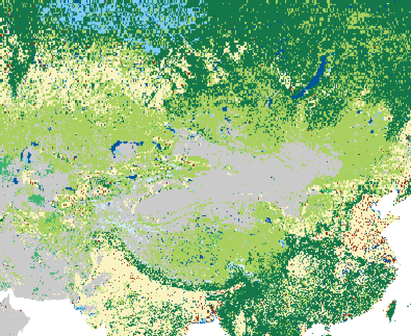 青藏高原30米地表覆盖数据（2010）