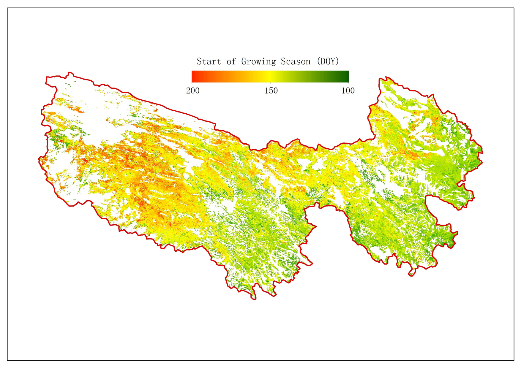 MODIS三江源物候期数据集（2001-2020）