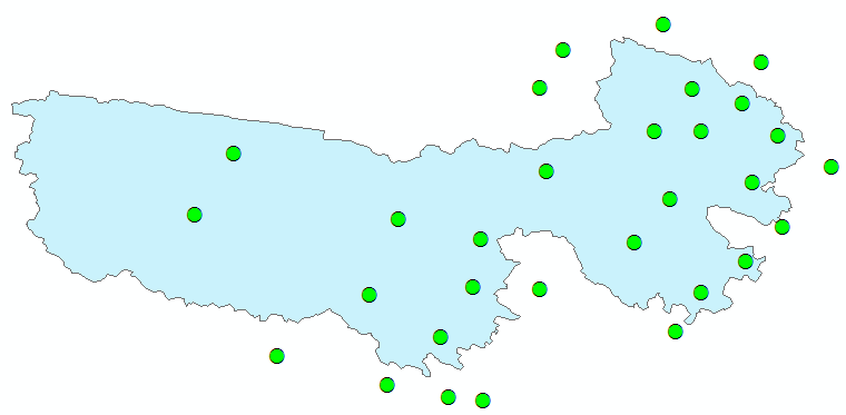 三江源及邻近区域国家标准气象站逐日气象数据（1981-2020）