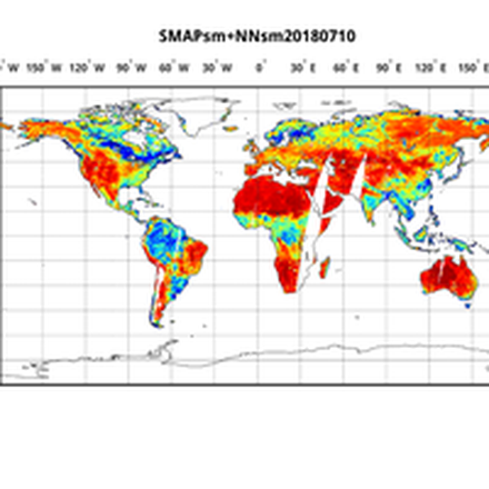 The Dataset of a long term global daily soil moisture Published