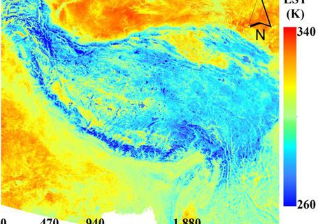 High Resolution Surface Temperature Dataset for Western China published