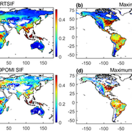 Global high-resolution solar-induced fluorescence dataset Published