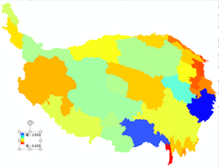 青藏高原水土资源时空匹配格局数据与图件（分辨率1km）（2008-2015）
